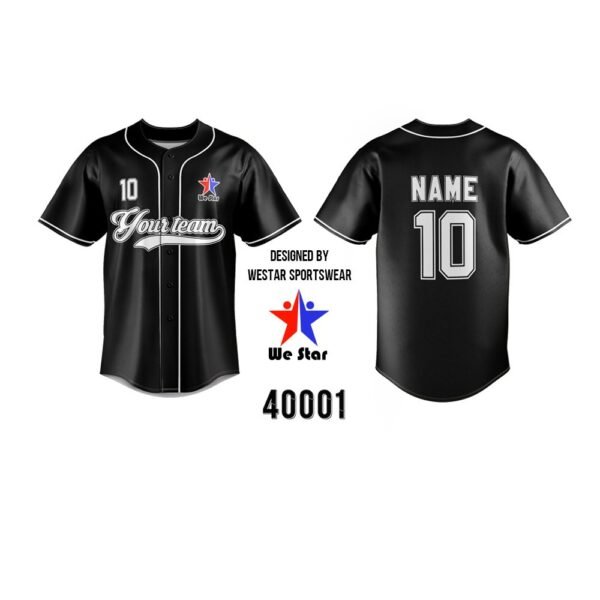 Customized Full Sublimation Baseball Jerseys