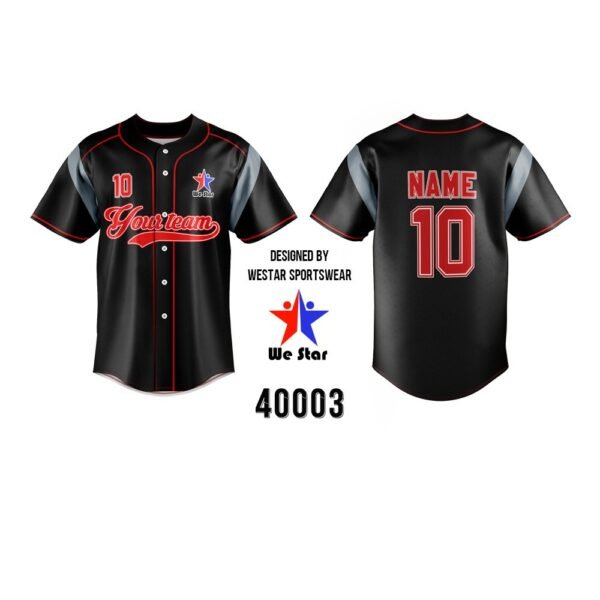 Customized Full Sublimation Baseball Jerseys