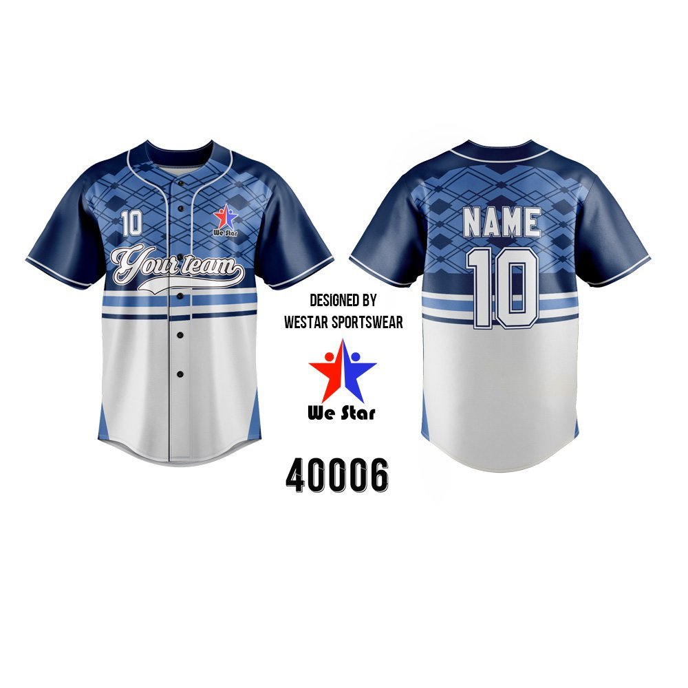 40006.jpg Customized Full Sublimation Baseball Jerseys - Image 1