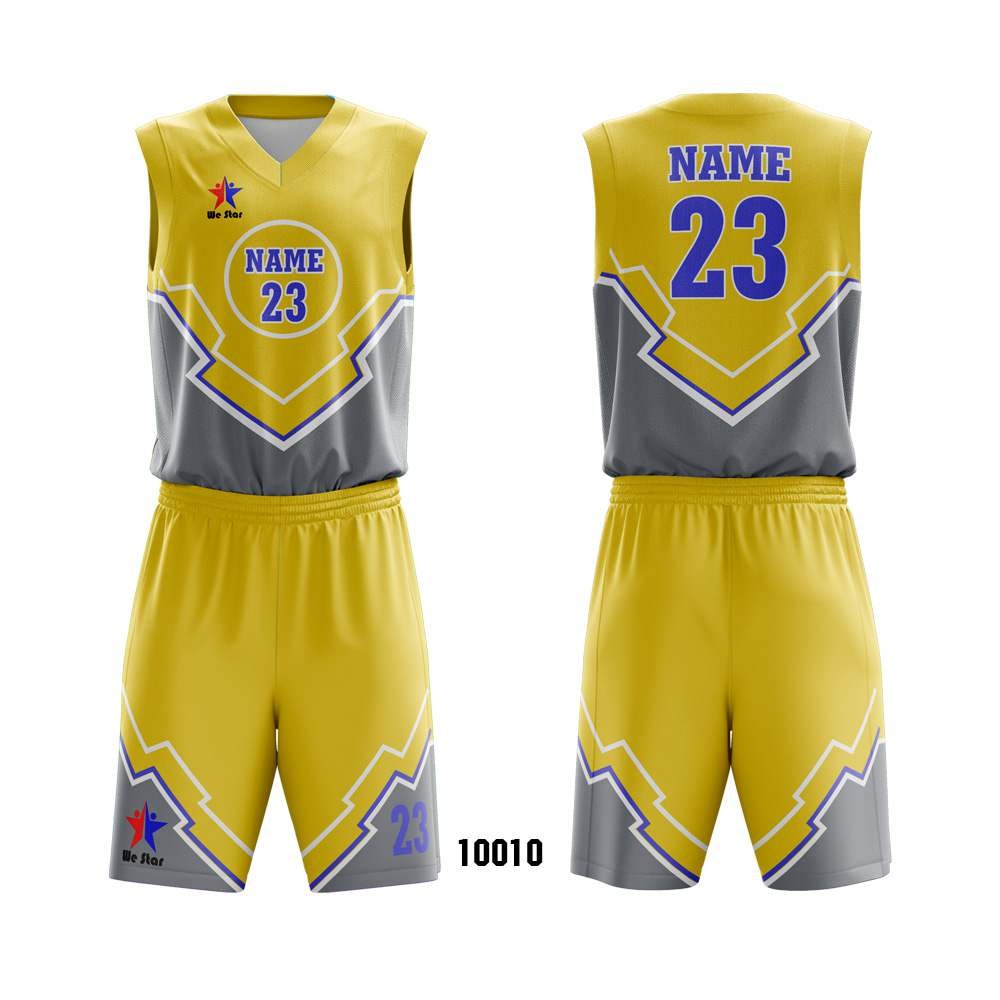 10010 Customized Full Sublimation Basketball Jerseys - Image 1