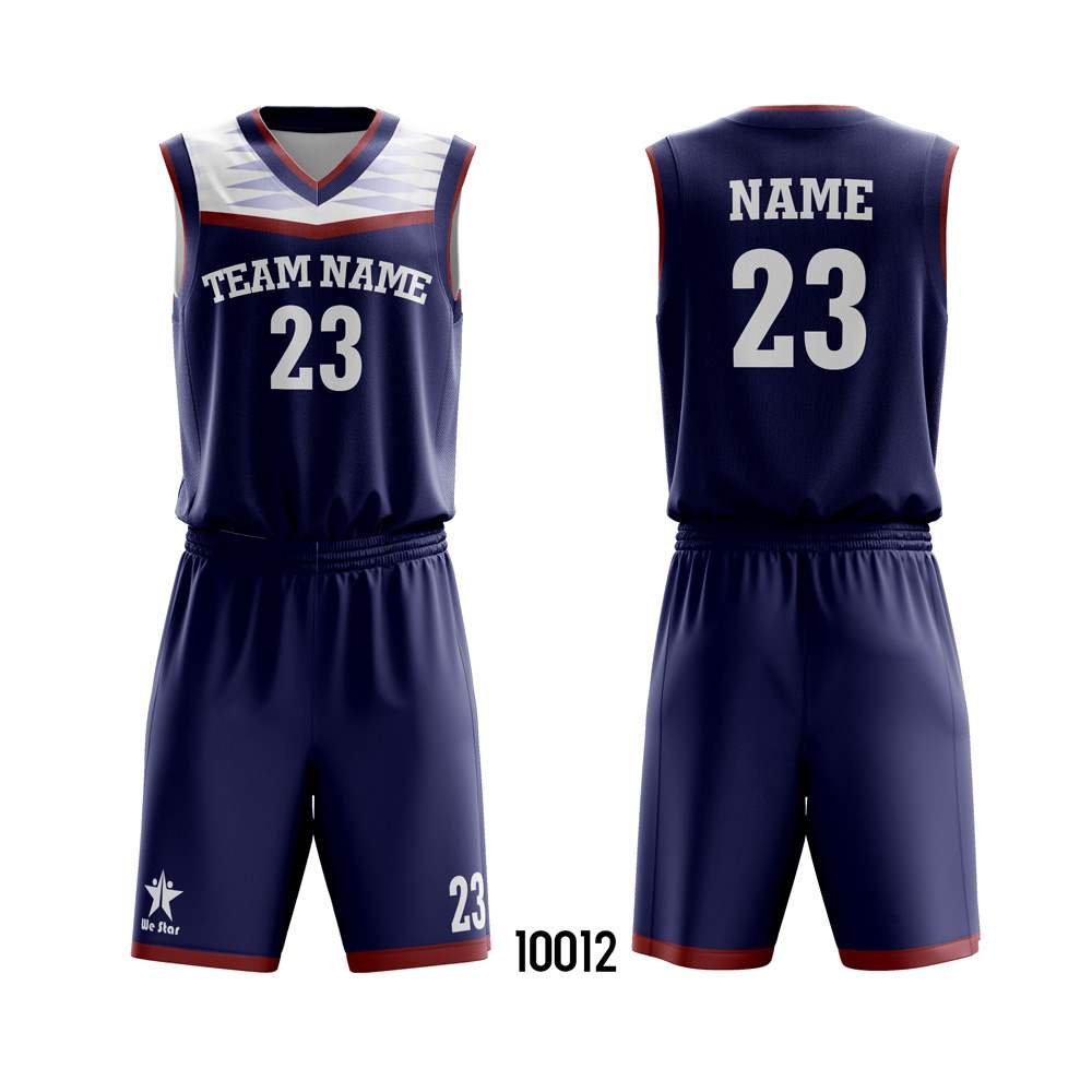10012 Customized Full Sublimation Basketball Jerseys - Image 1