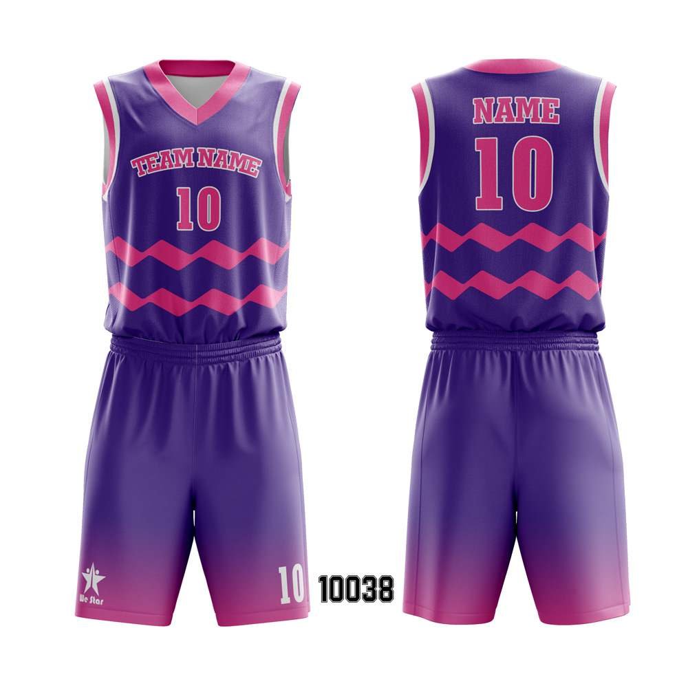 10038 Customized Full Sublimation Basketball Jerseys - Image 1
