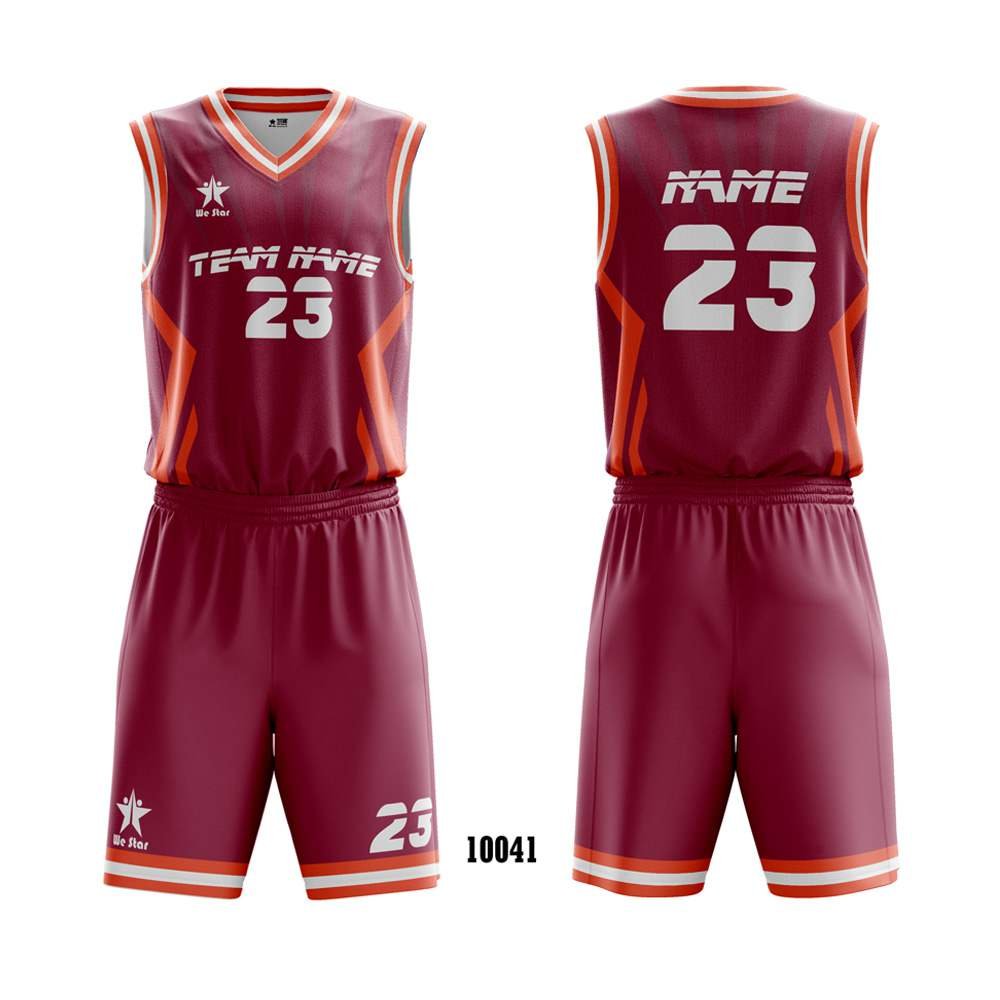 10041 Customized Full Sublimation Basketball Jerseys - Image 1